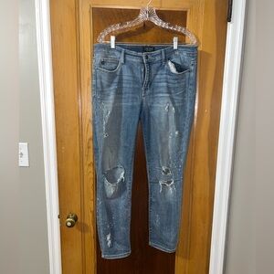 Judy Blue distressed skinny jeans